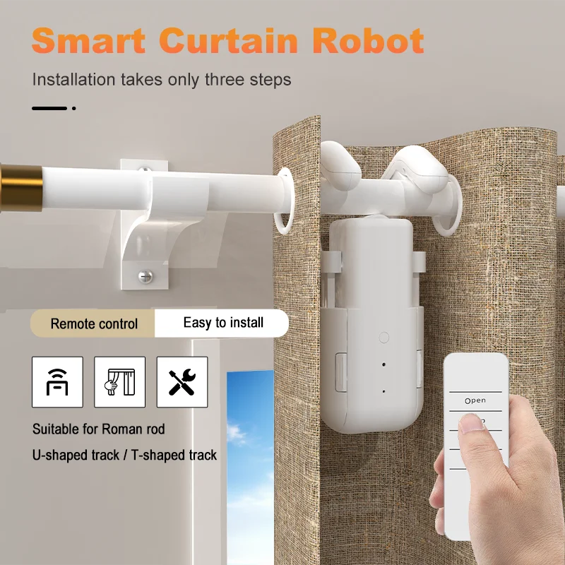Effortless Smart Curtain Controller