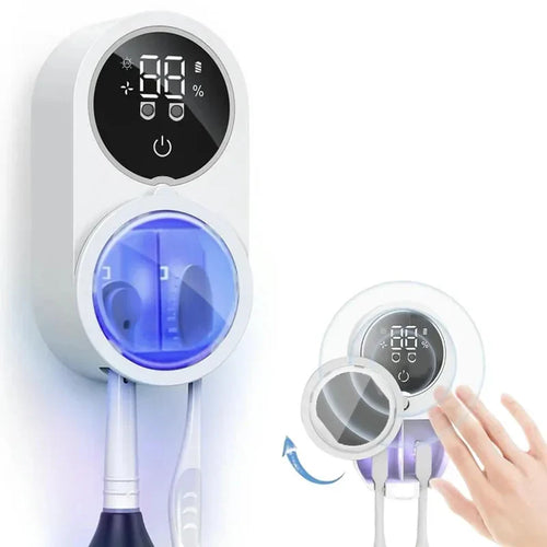 Smart Wall Toothbrush Keeper