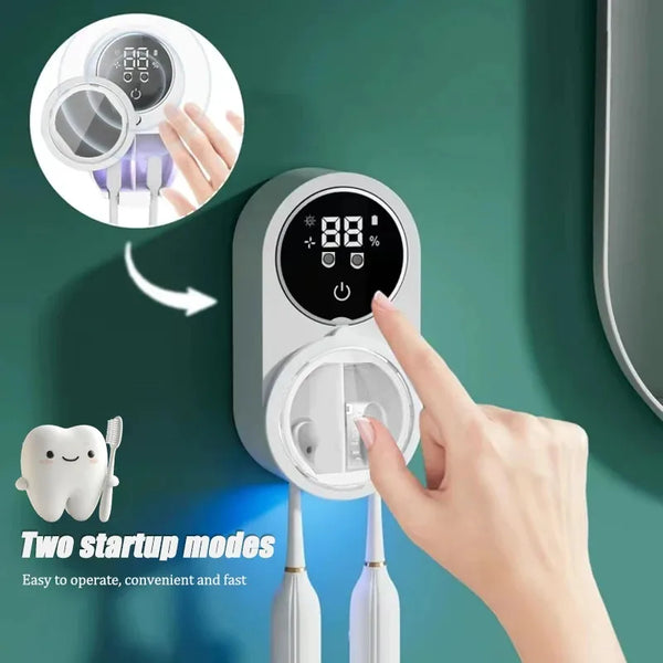 Smart Wall Toothbrush Keeper